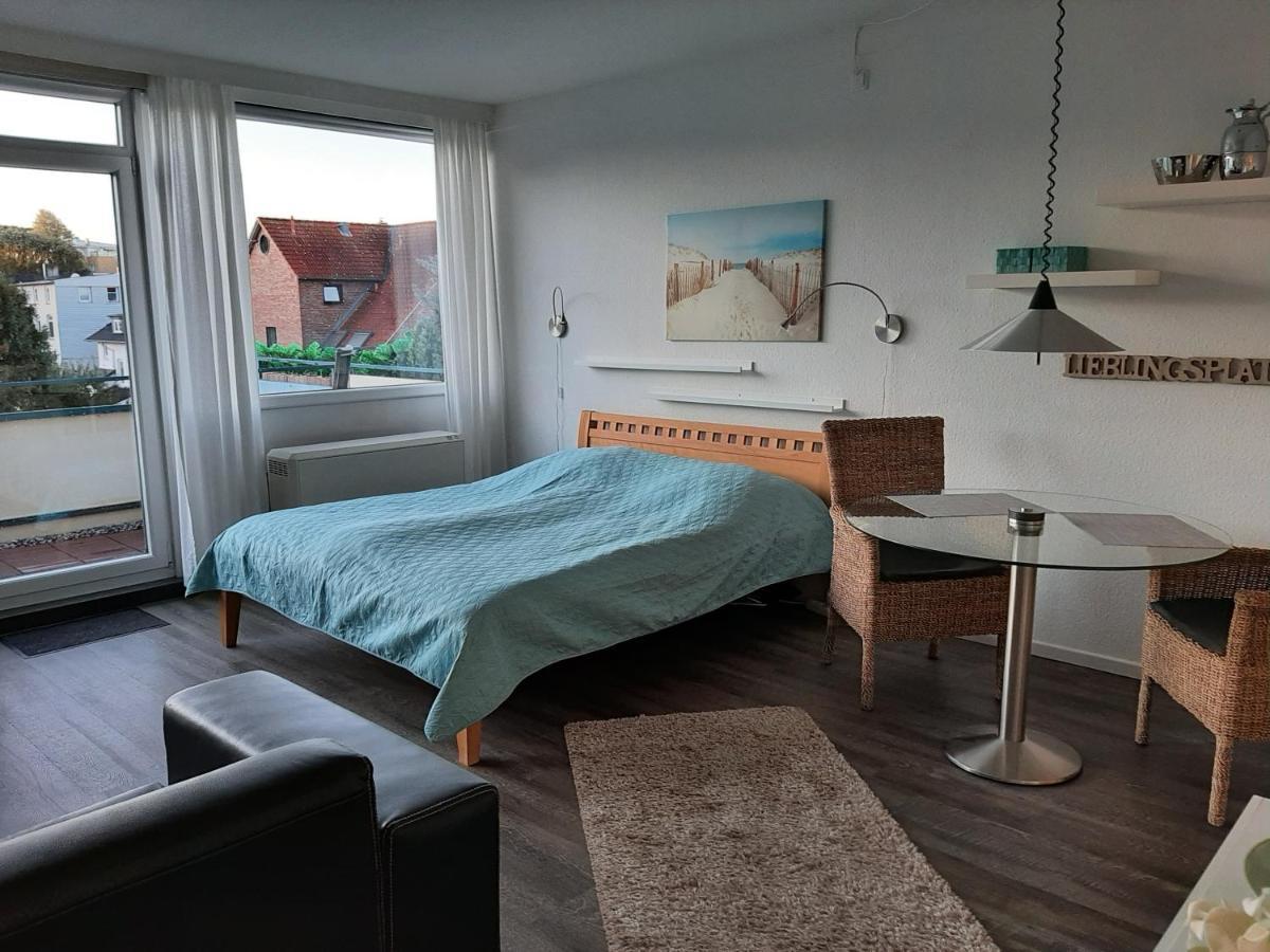 Penthouse Ferienwohnung Auszeit, Gerne Mit Hund, Wlan Inkl. ลาเบอ ภายนอก รูปภาพ