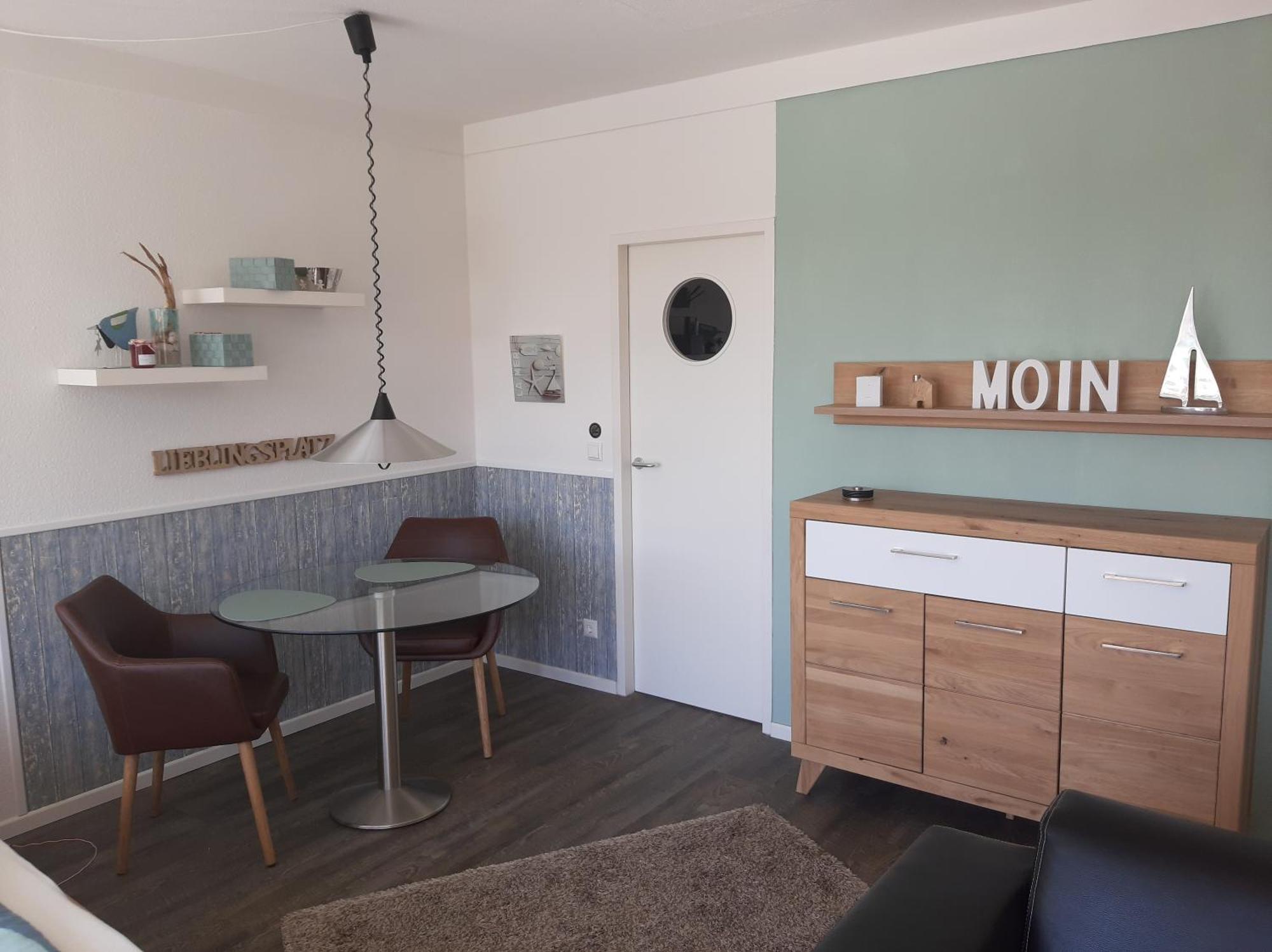 Penthouse Ferienwohnung Auszeit, Gerne Mit Hund, Wlan Inkl. ลาเบอ ภายนอก รูปภาพ
