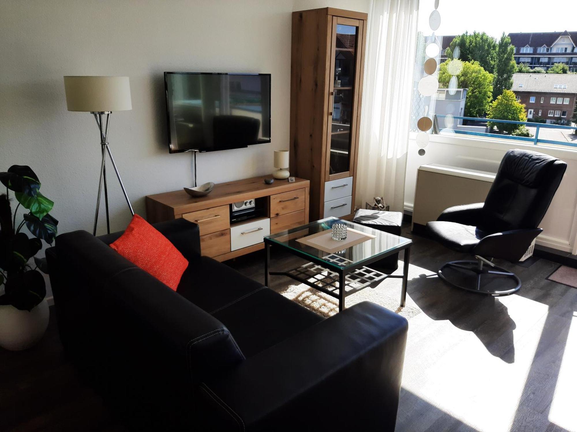 Penthouse Ferienwohnung Auszeit, Gerne Mit Hund, Wlan Inkl. ลาเบอ ภายนอก รูปภาพ