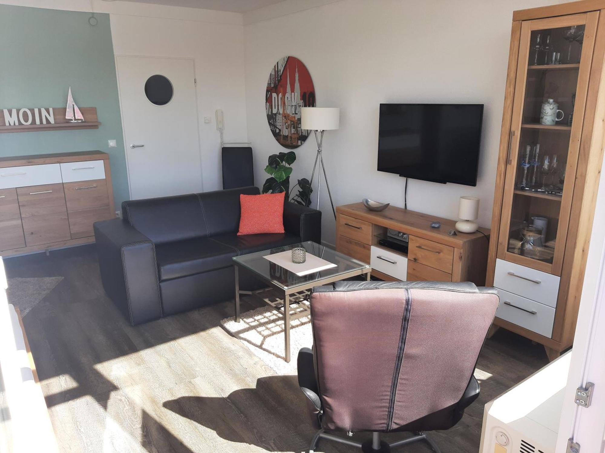 Penthouse Ferienwohnung Auszeit, Gerne Mit Hund, Wlan Inkl. ลาเบอ ภายนอก รูปภาพ